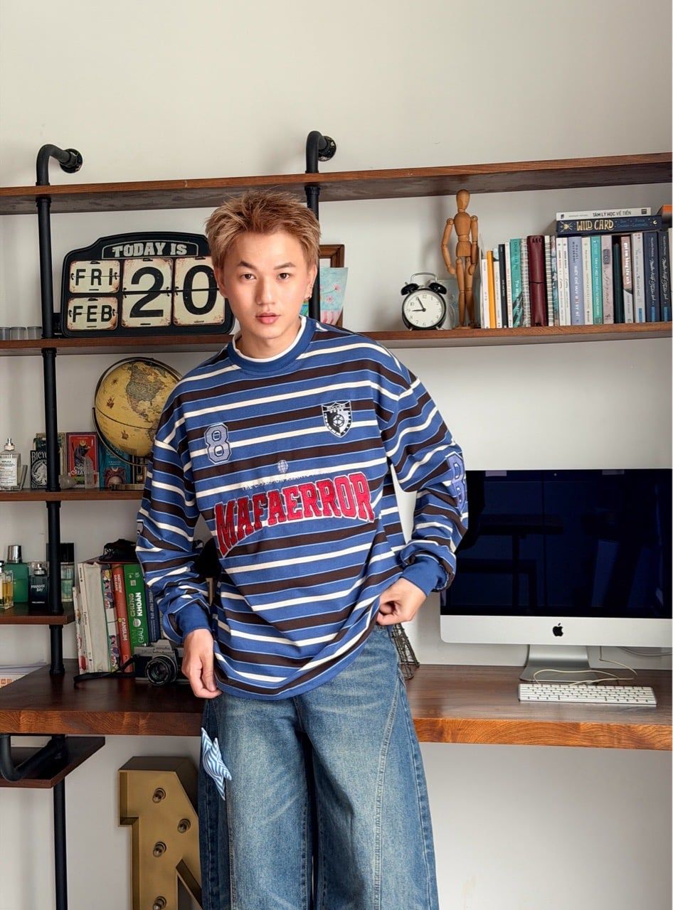  ÁO SWEATSHIRT 1287 XANH DA TRỜI 