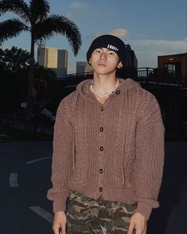  WOOLEN JACKET 3907 BROWN 