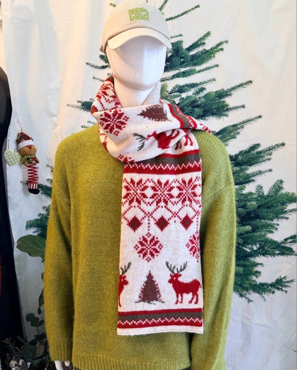  WOOL XMAS CRARF WHITE 