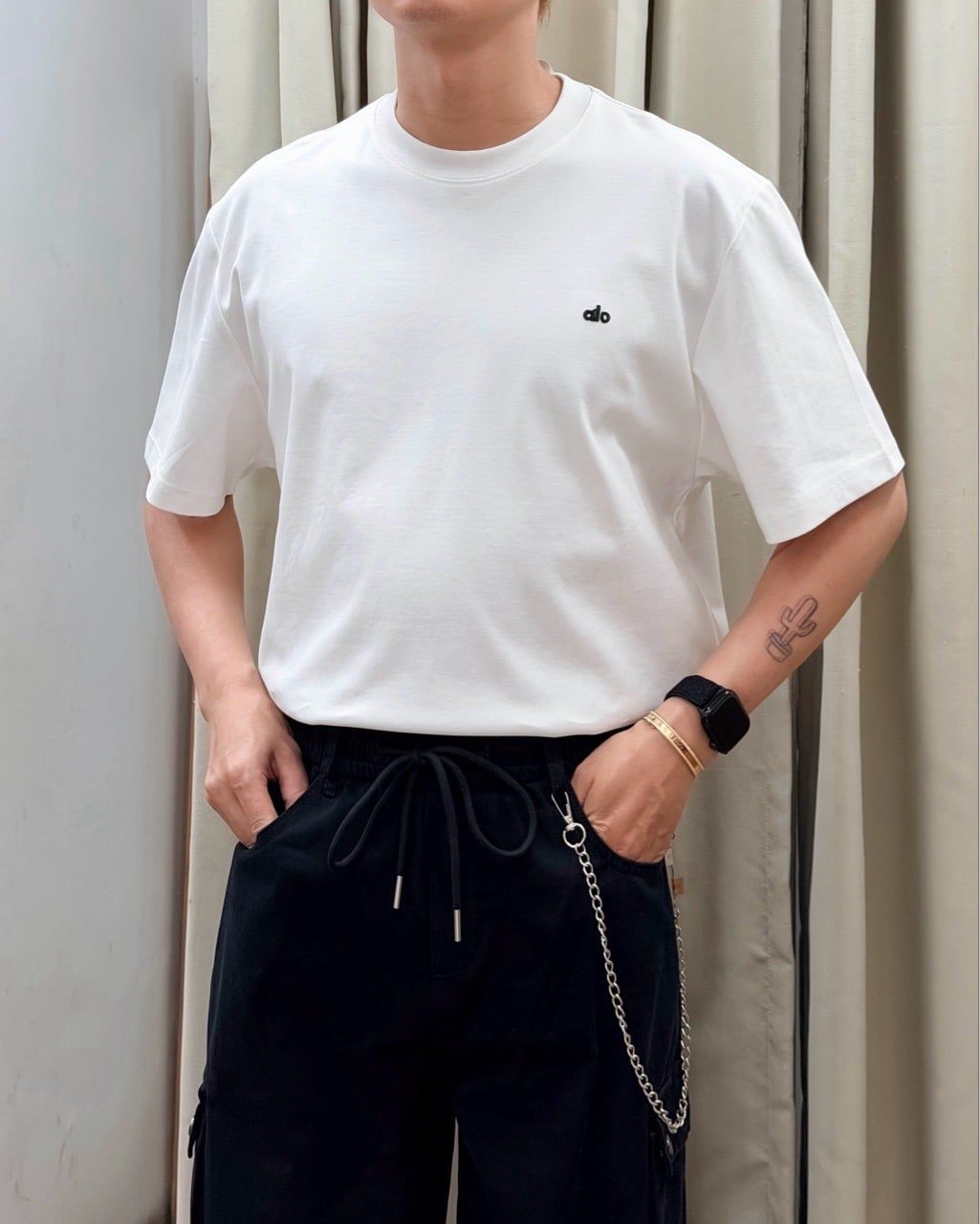  ÁO T-SHIRT 9005 TRẮNG 