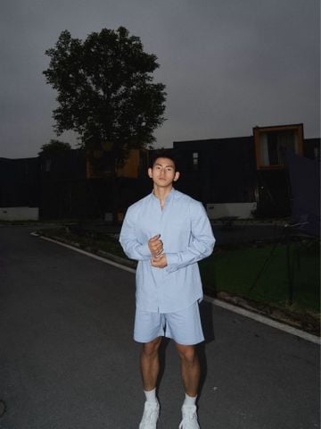  SHIRT 24318 BLUE 