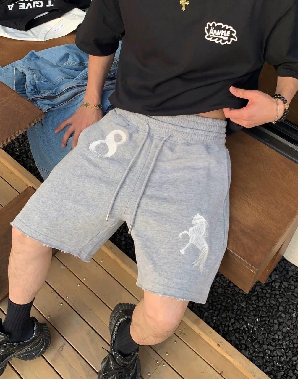  QUẦN SHORT 2075 XÁM 