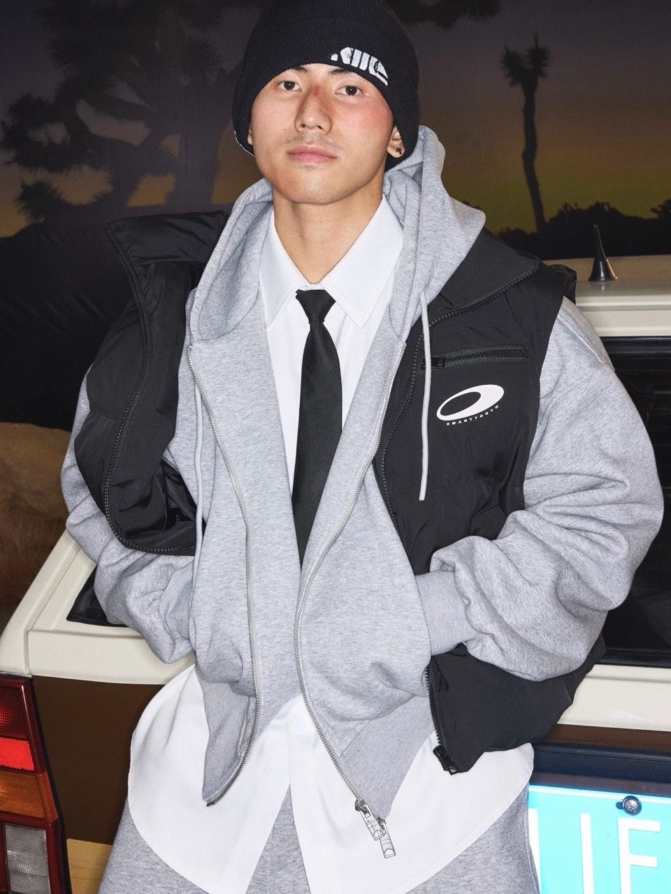  PUFFER JACKET 203 BLACK 