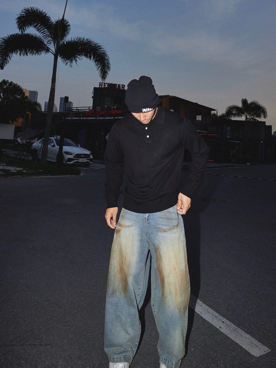  SWEATSHIRT 24674 BLACK 