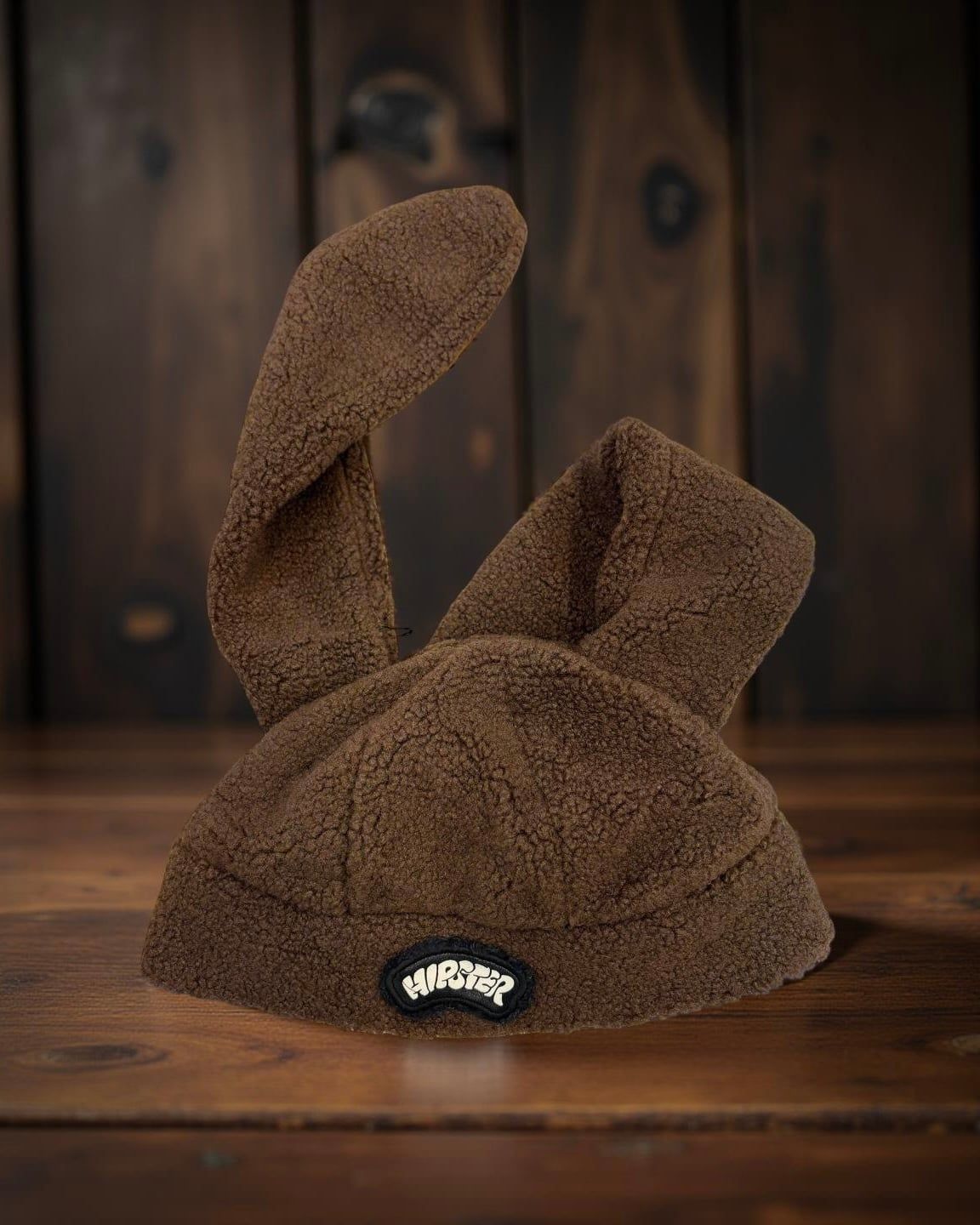  RABBIT BEANIE BROWN 