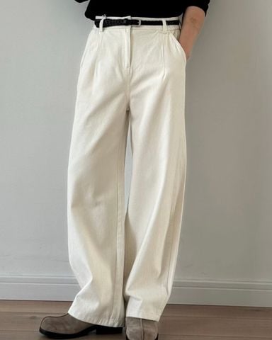  QUẦN ỐNG RỘNG 9276 TRẮNG 