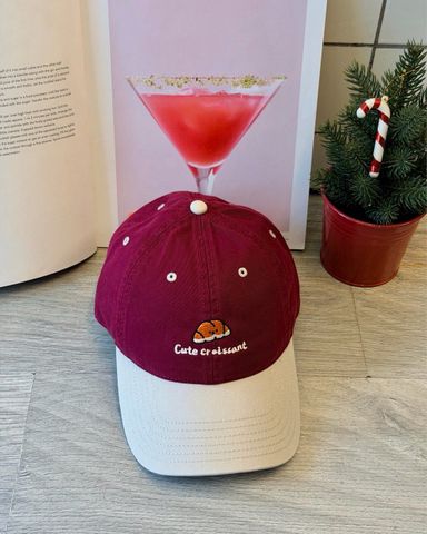  CAP CROISSANT RED 
