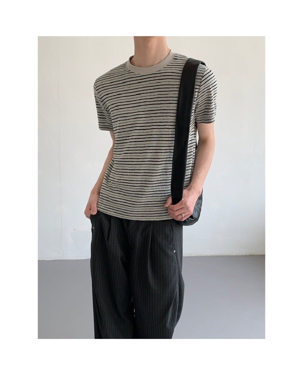  ÁO T-SHIRT 3258 TRẮNG XÁM 