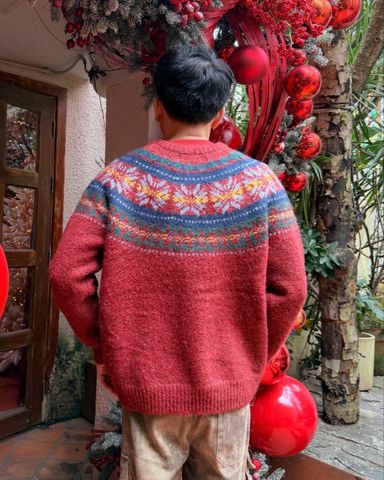  SWEATER 21423 RED 