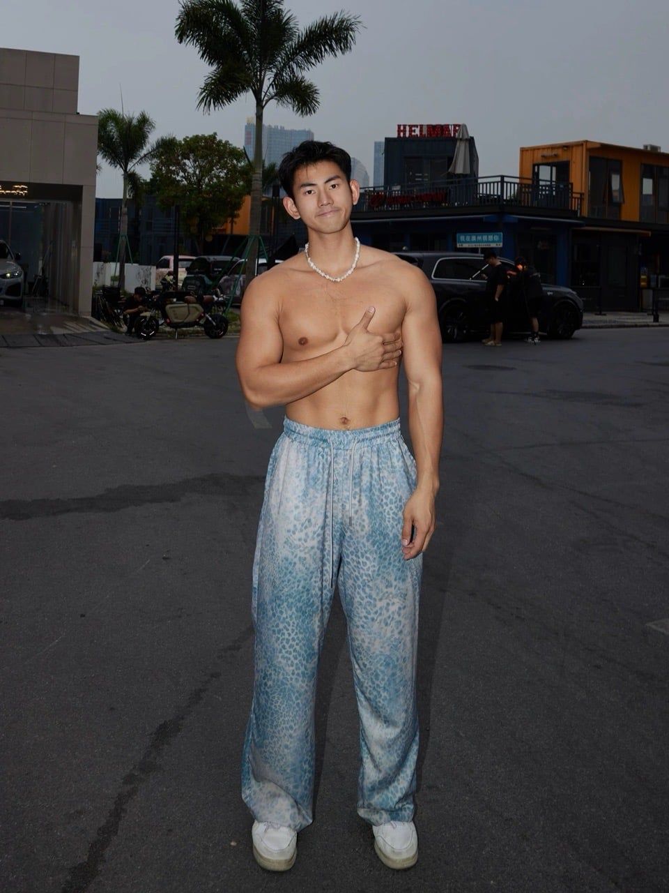  TROUSER 0285 LEOPARD PATTERN 