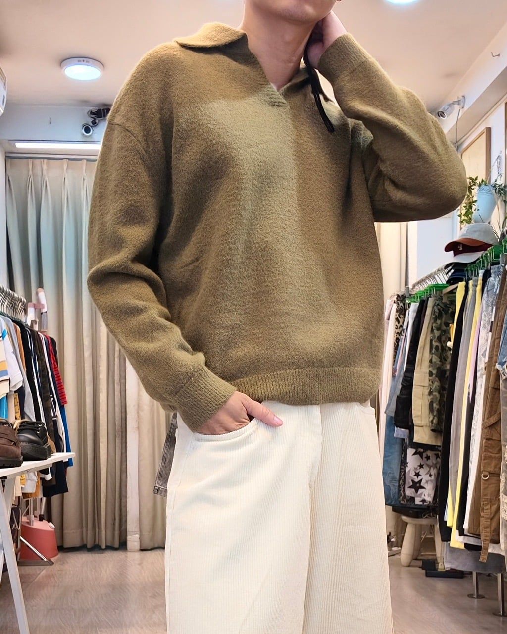  ÁO SWEATER 2759 XANH LÁ 