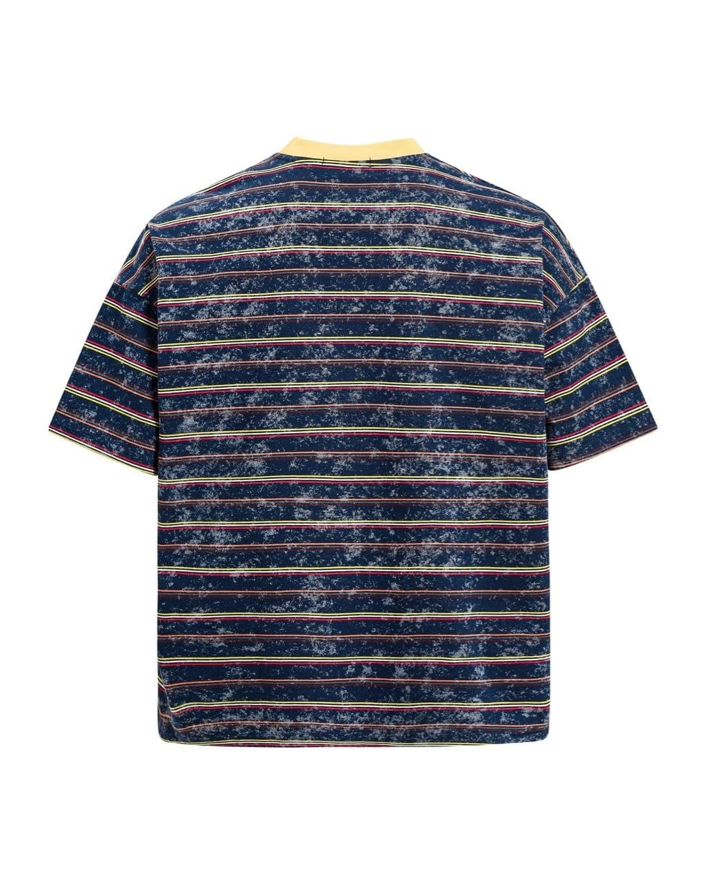  ÁO T-SHIRT 0272 XANH ĐEN KẺ NGANG 