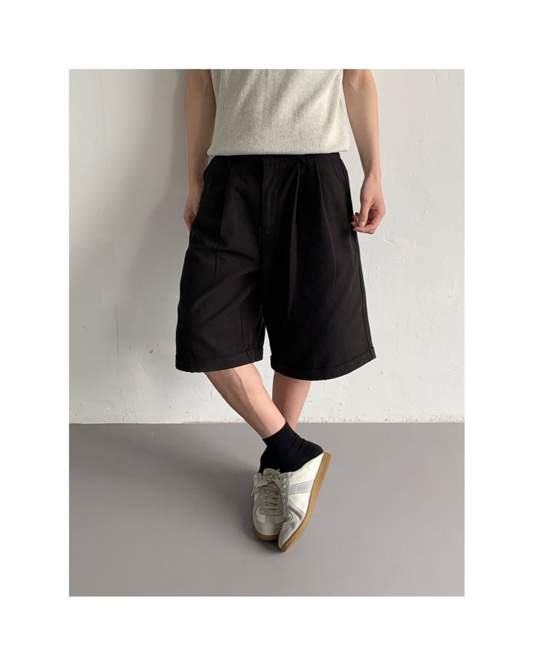 QUẦN SHORT 13814 ĐEN 