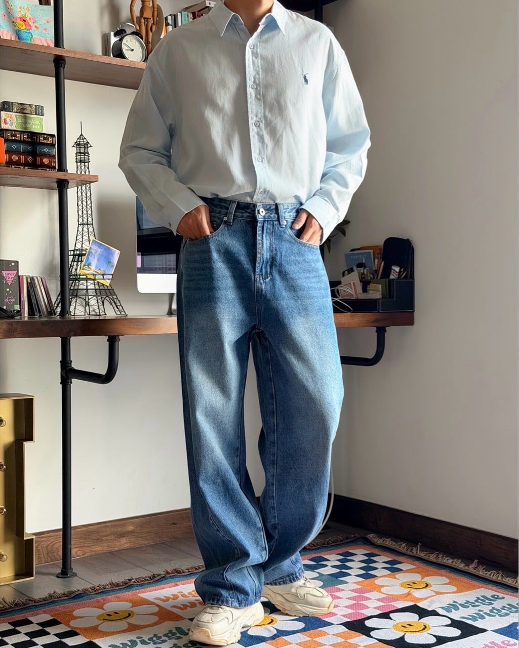  QUẦN JEAN 9092 XANH 