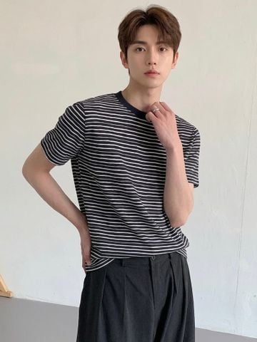  ÁO T-SHIRT 3258 ĐEN 