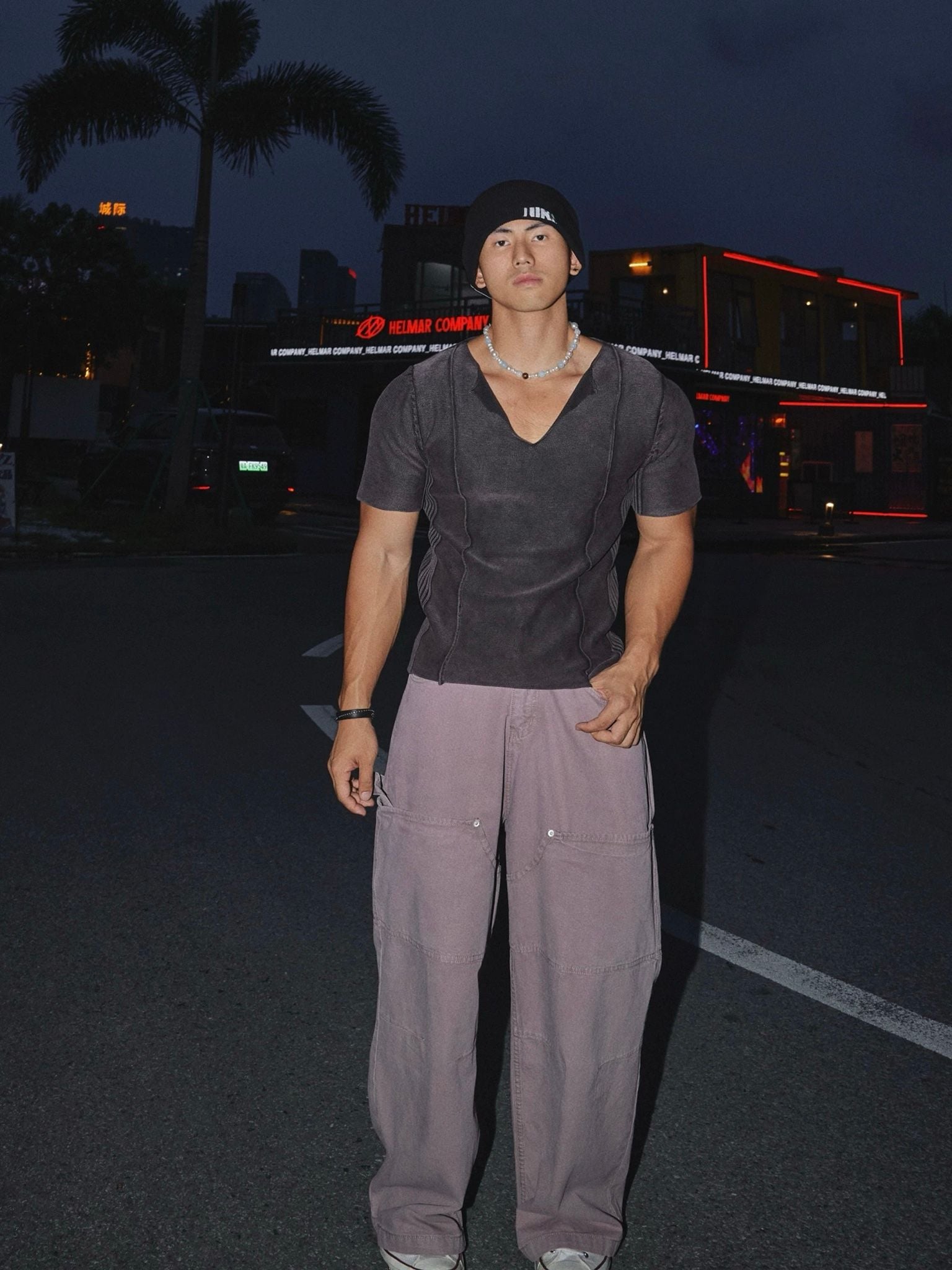  TROUSER JEAN 182 PURPLE 