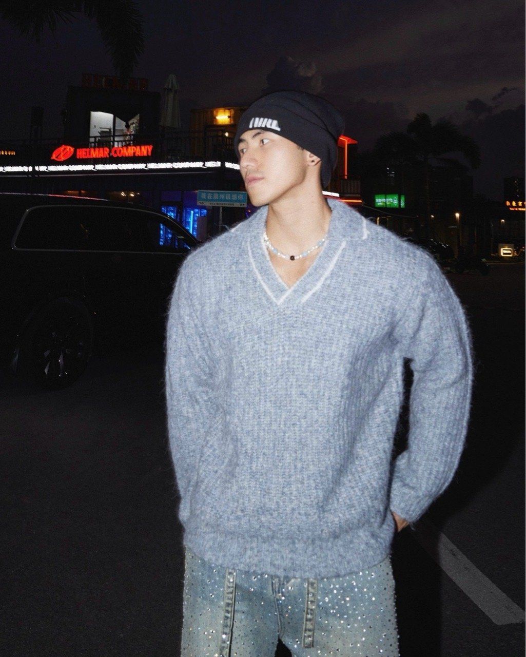  SWEATER 72507 LIGHT BLUE 