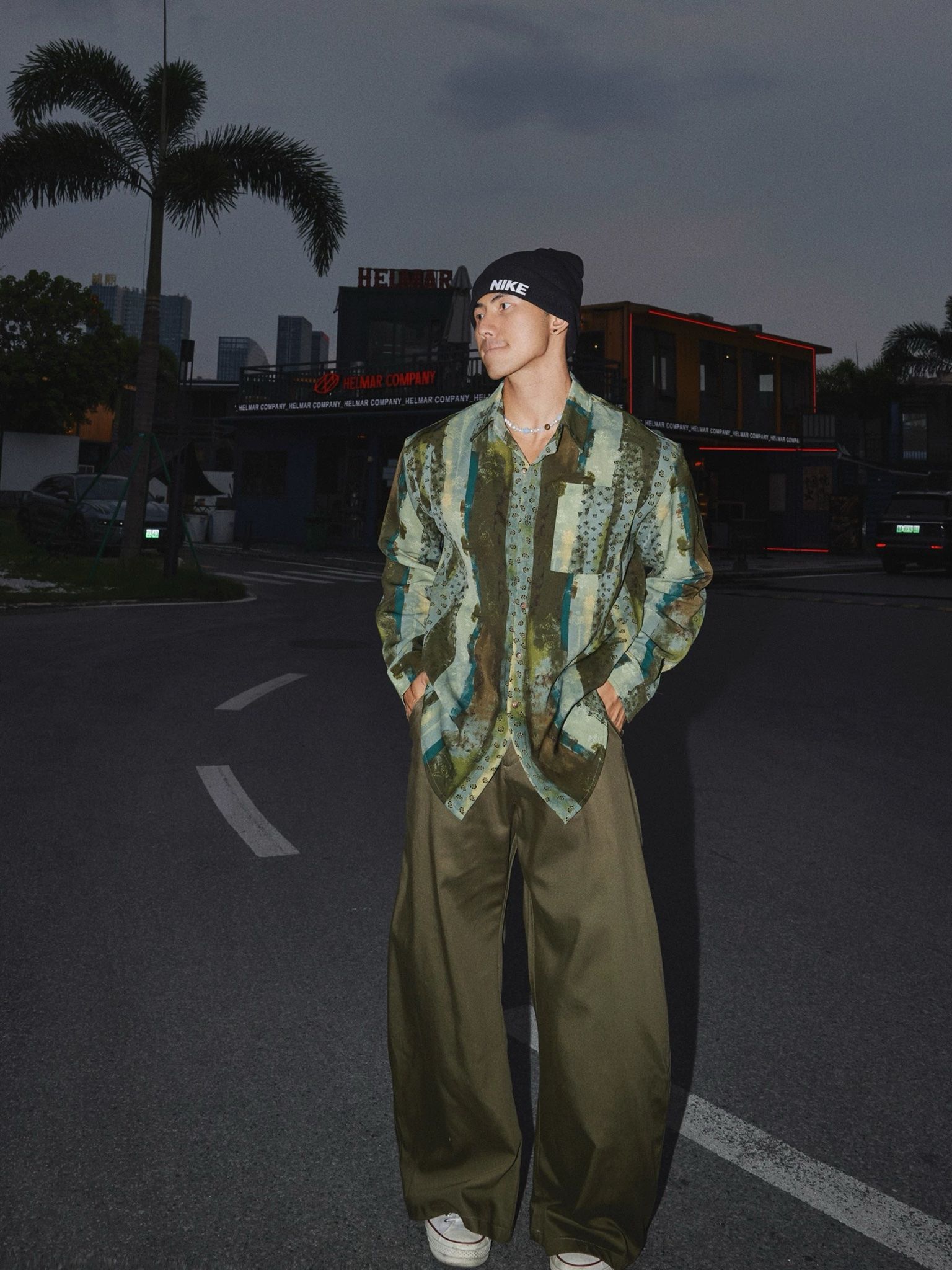  TROUSER 23676 ARMY GREEN 