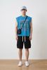  ÁO TANK TOP 2136 XANH HOẠ TIẾT 