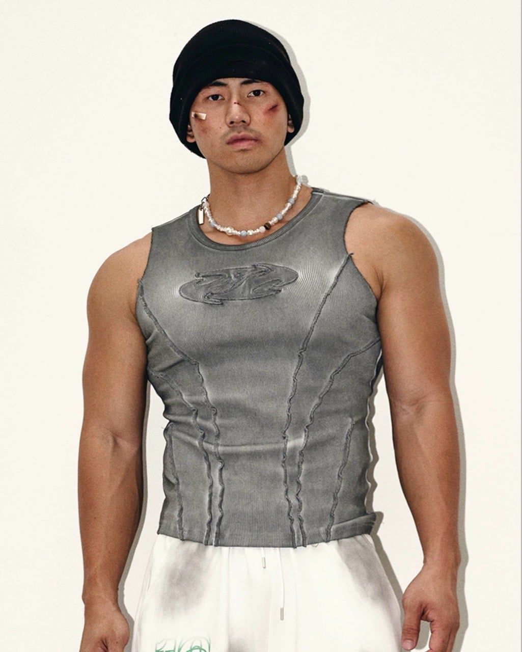  ÁO TANK TOP 96 XÁM NHẠT 