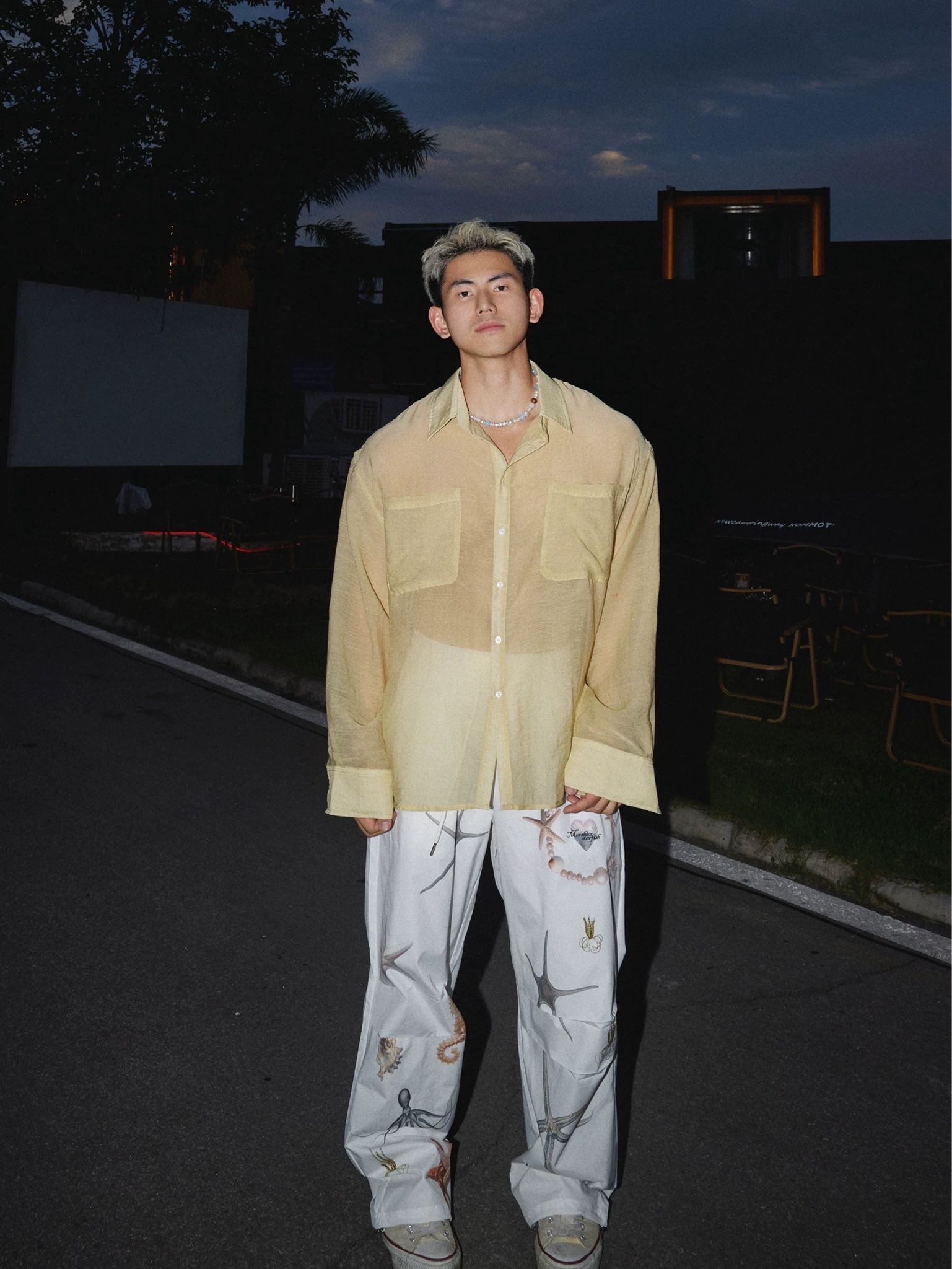  TROUSER 7220 RICE WHITE 