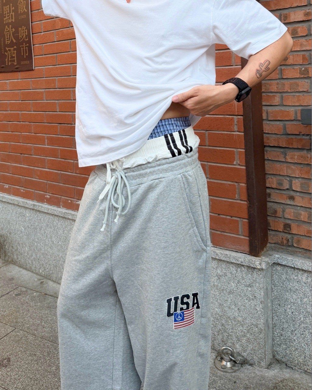  SWEATPANT 633 GREY 