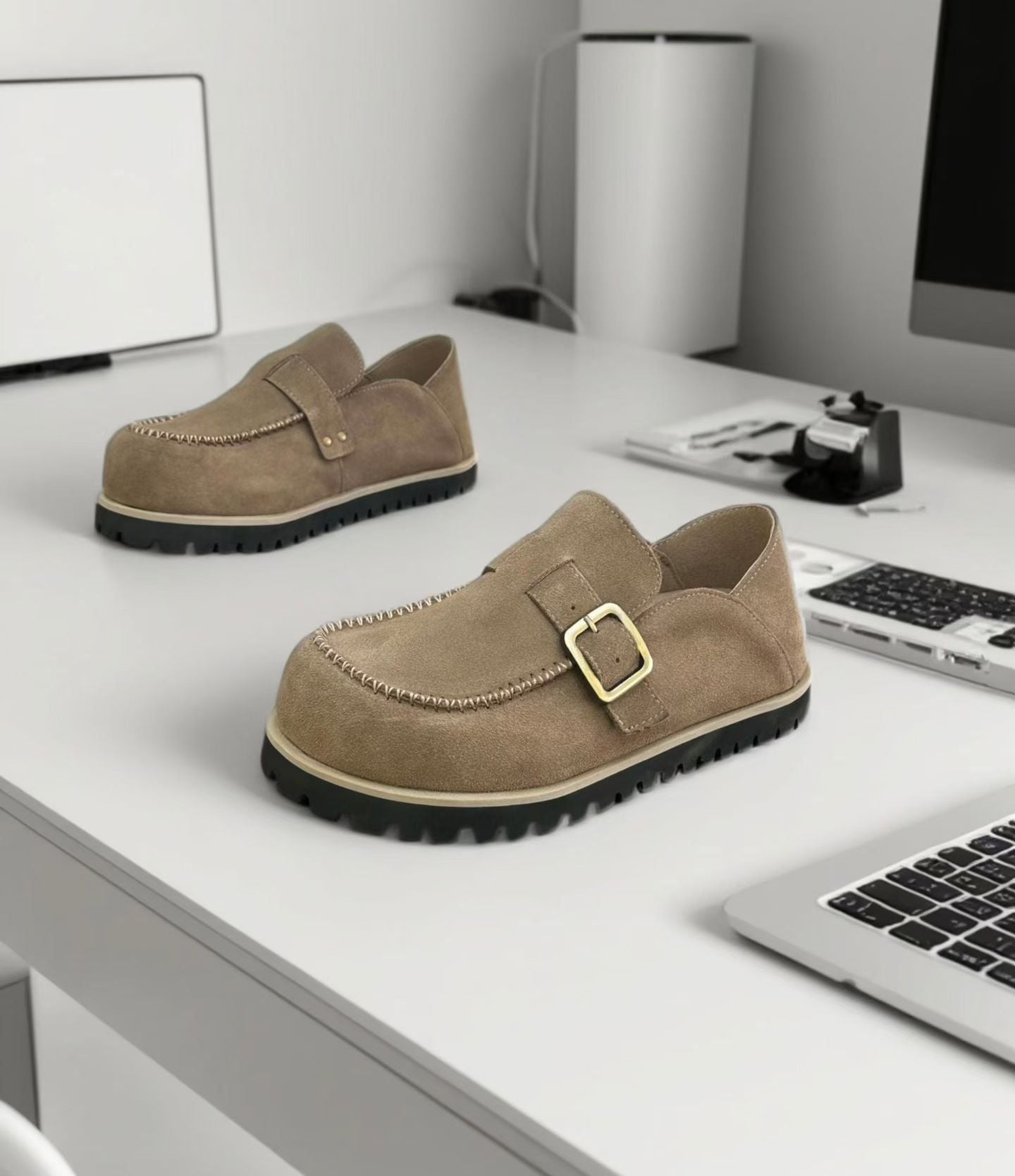  GIÀY 26805 MUSHROOM TAUPE 