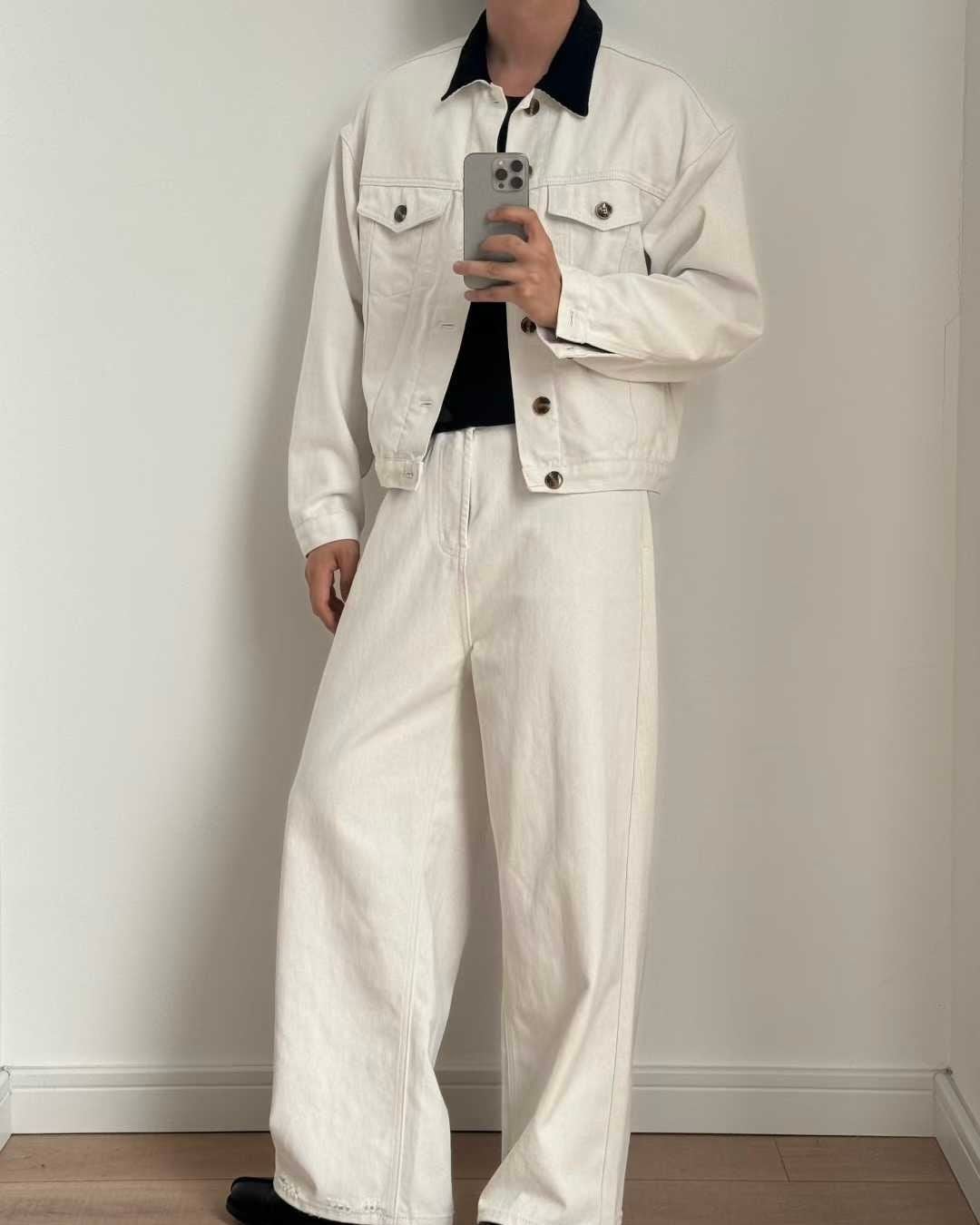  TROUSER JEAN 162-2 CREAM 