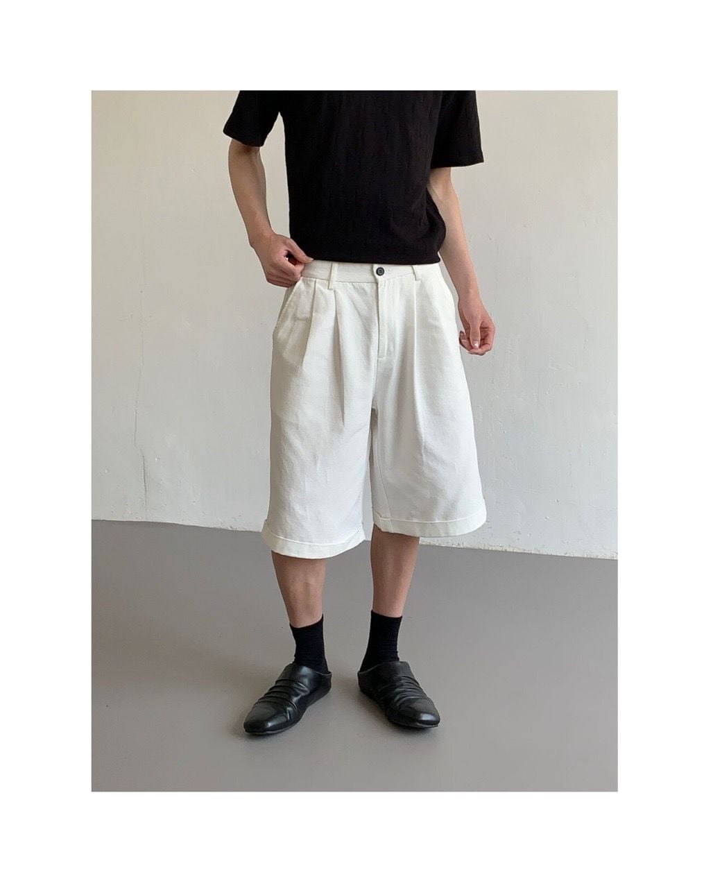  QUẦN SHORT 13814 TRẮNG 