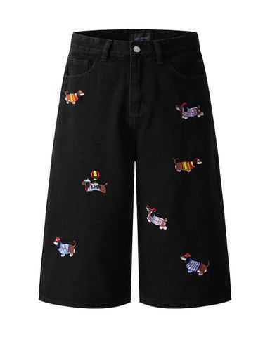  SHORT JEAN 597 BLACK 