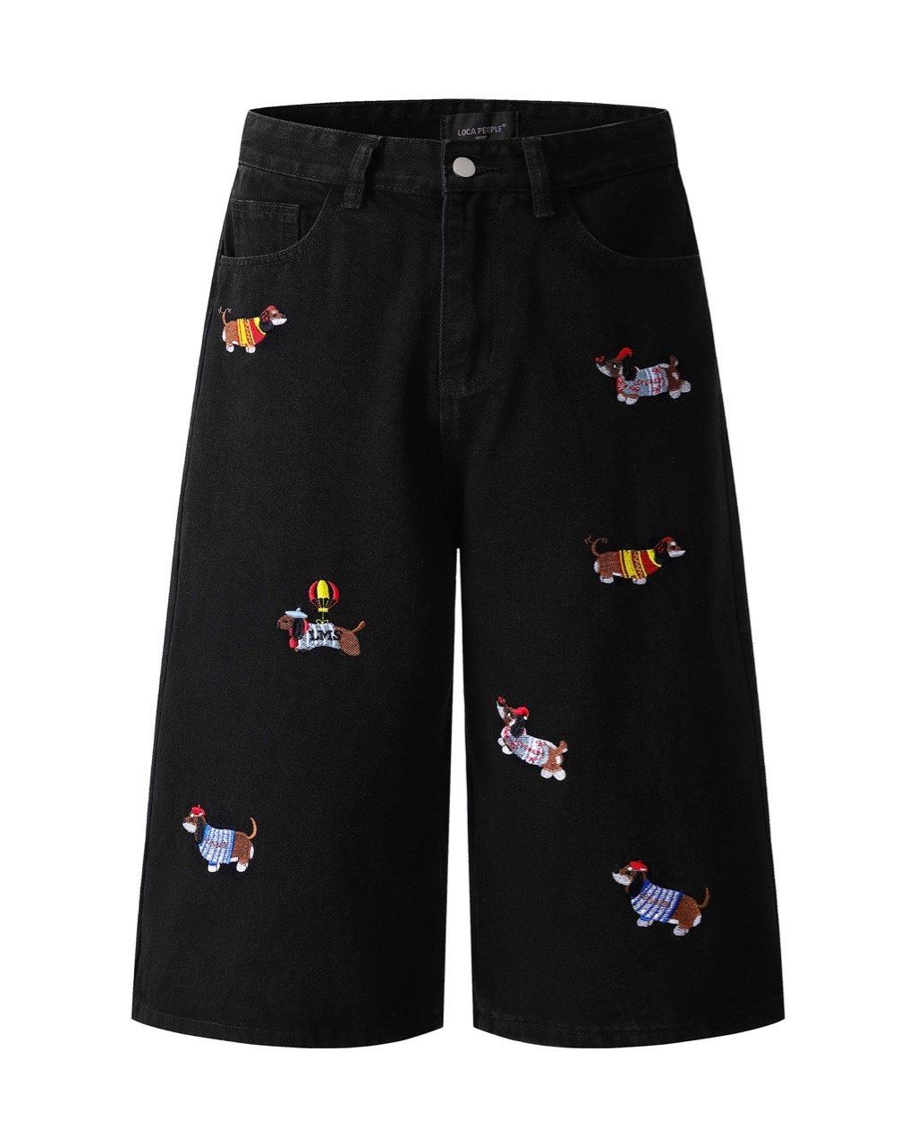  SHORT JEAN 597 BLACK 