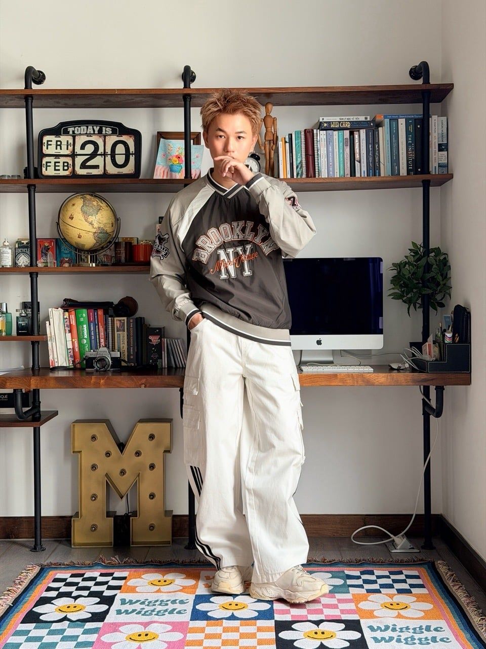  QUẦN BAGGY 9355 TRẮNG 