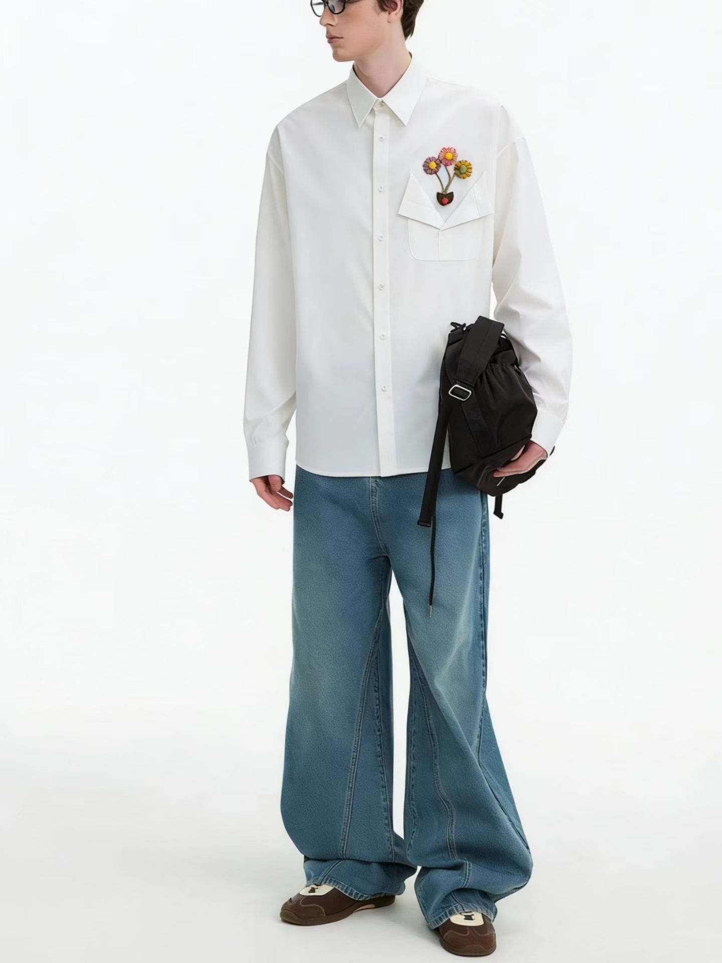  ÁO SƠ MI 2859 TRẮNG 