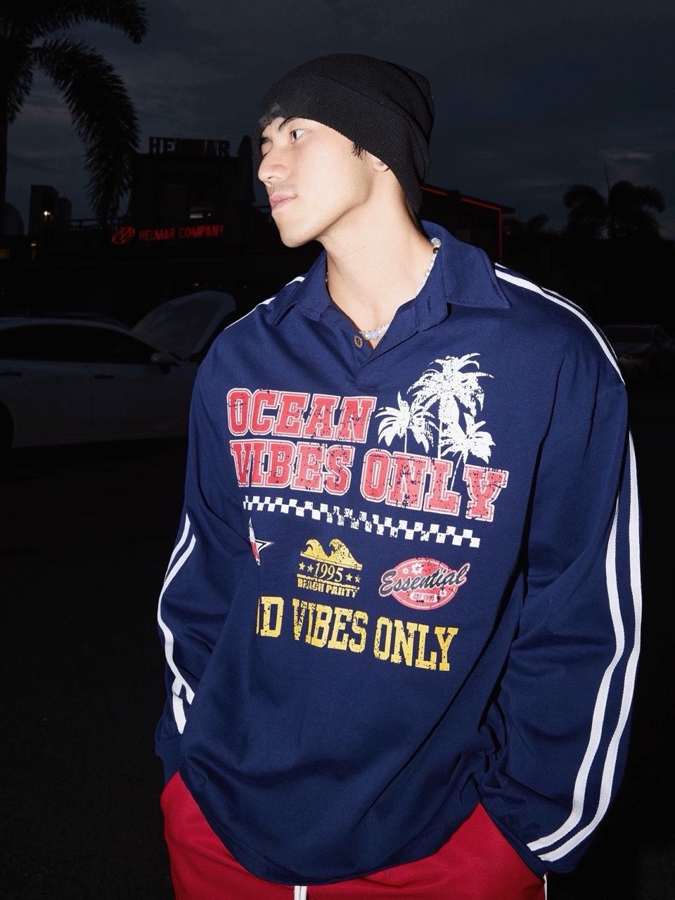  ÁO SWEATSHIRT 559 XANH ĐEN 