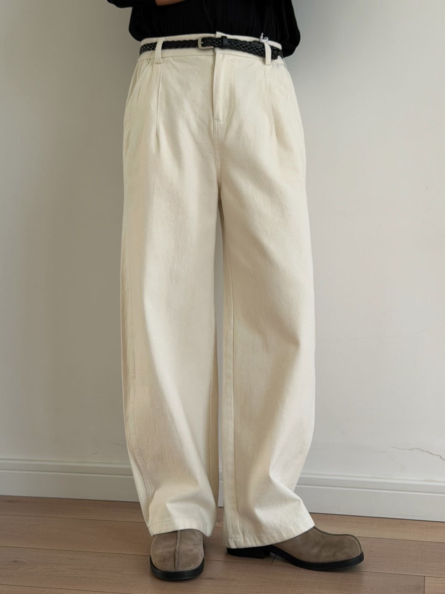  QUẦN ỐNG RỘNG 9276 TRẮNG 