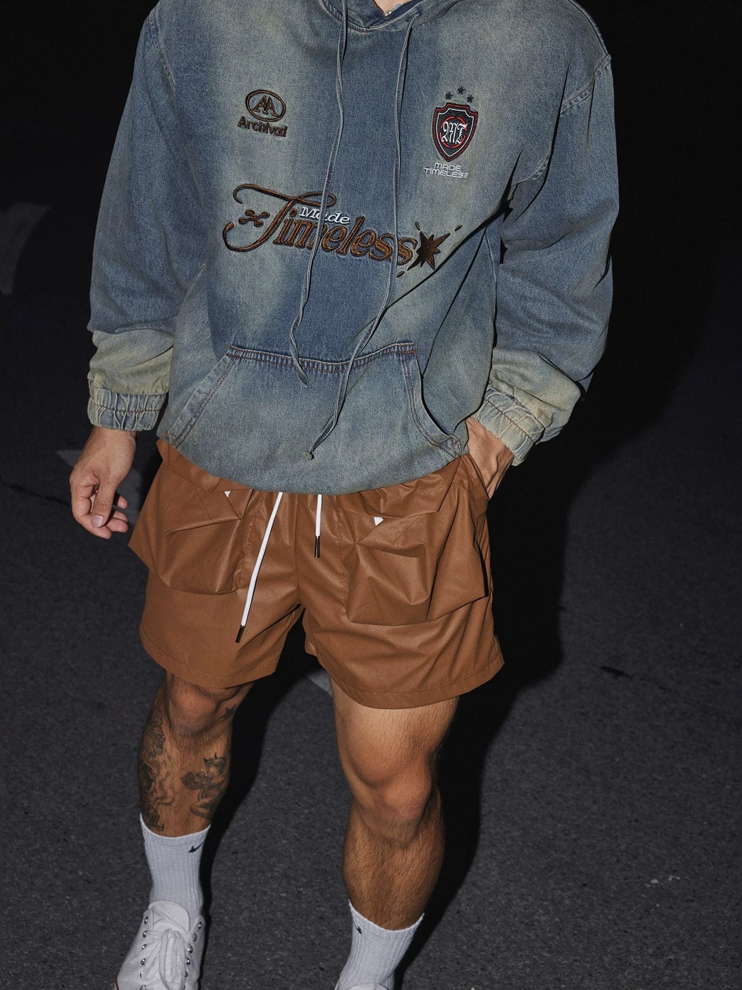  HOODIE JEAN 1253 BLUE 