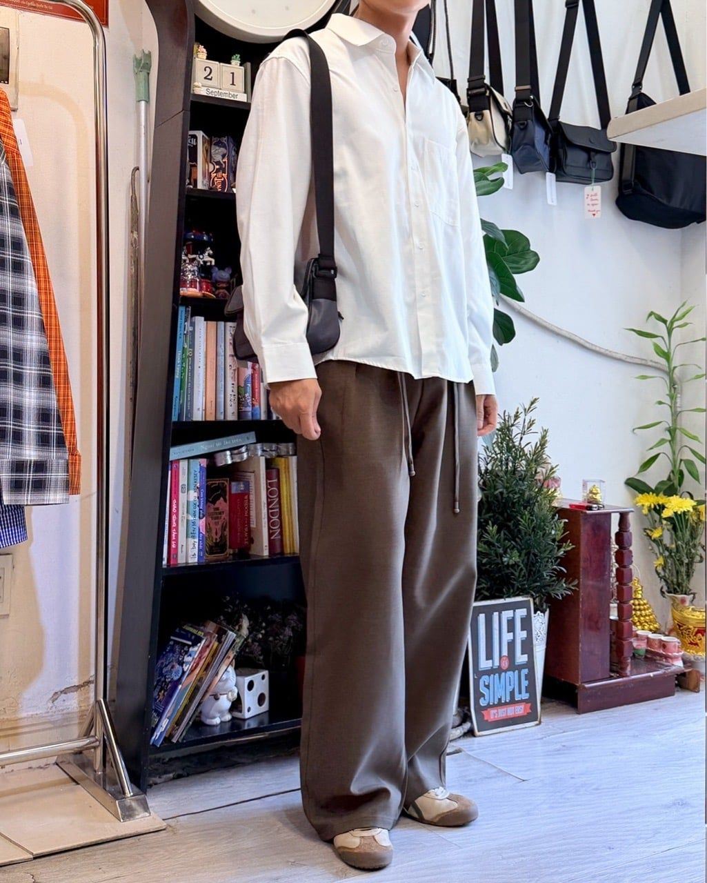  ÁO SƠ MI 24313 TRẮNG 