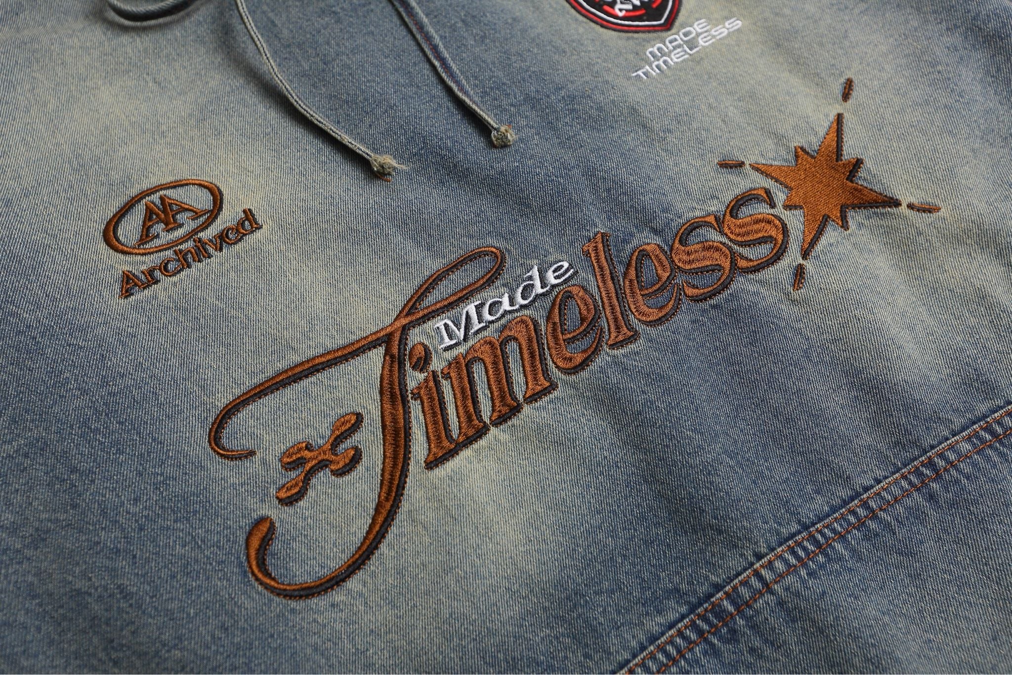  HOODIE JEAN 1253 BLUE 