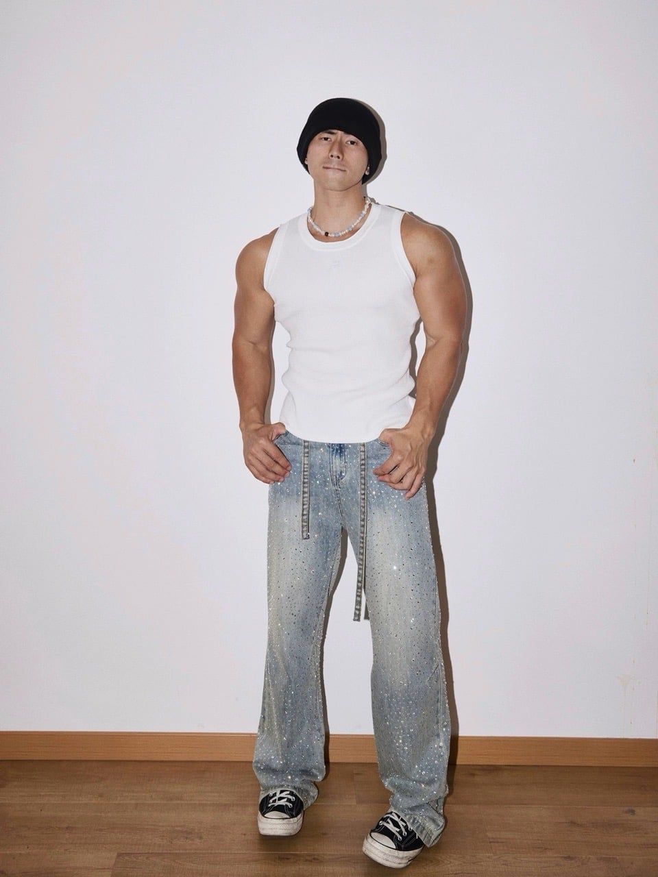  ÁO TANK TOP 203 TRẮNG 
