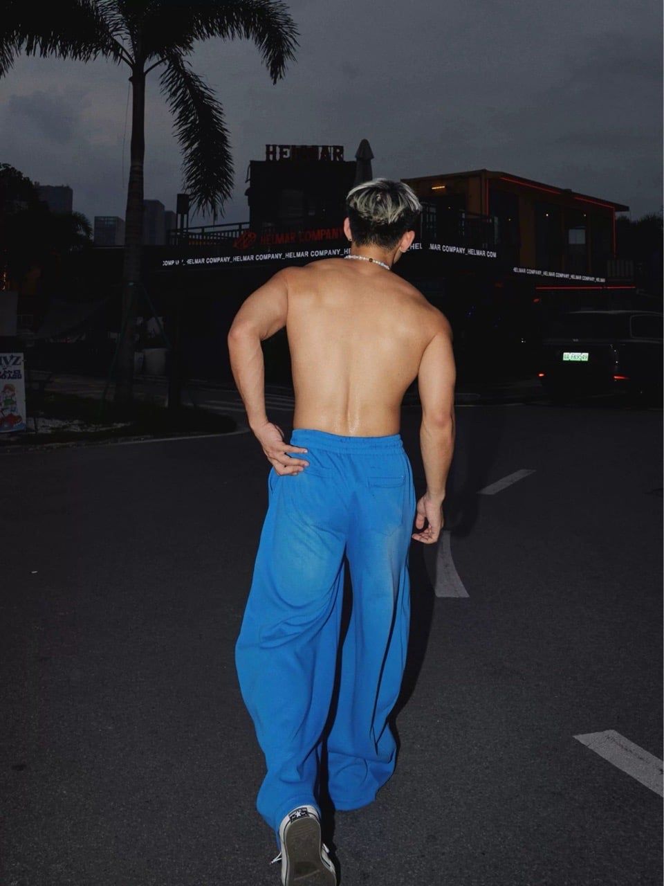  SWEATPANT 0156 BLUE 