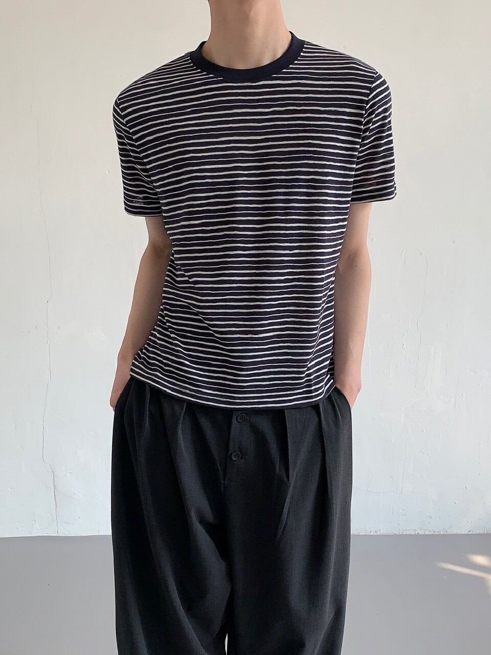  ÁO T-SHIRT 3258 ĐEN 