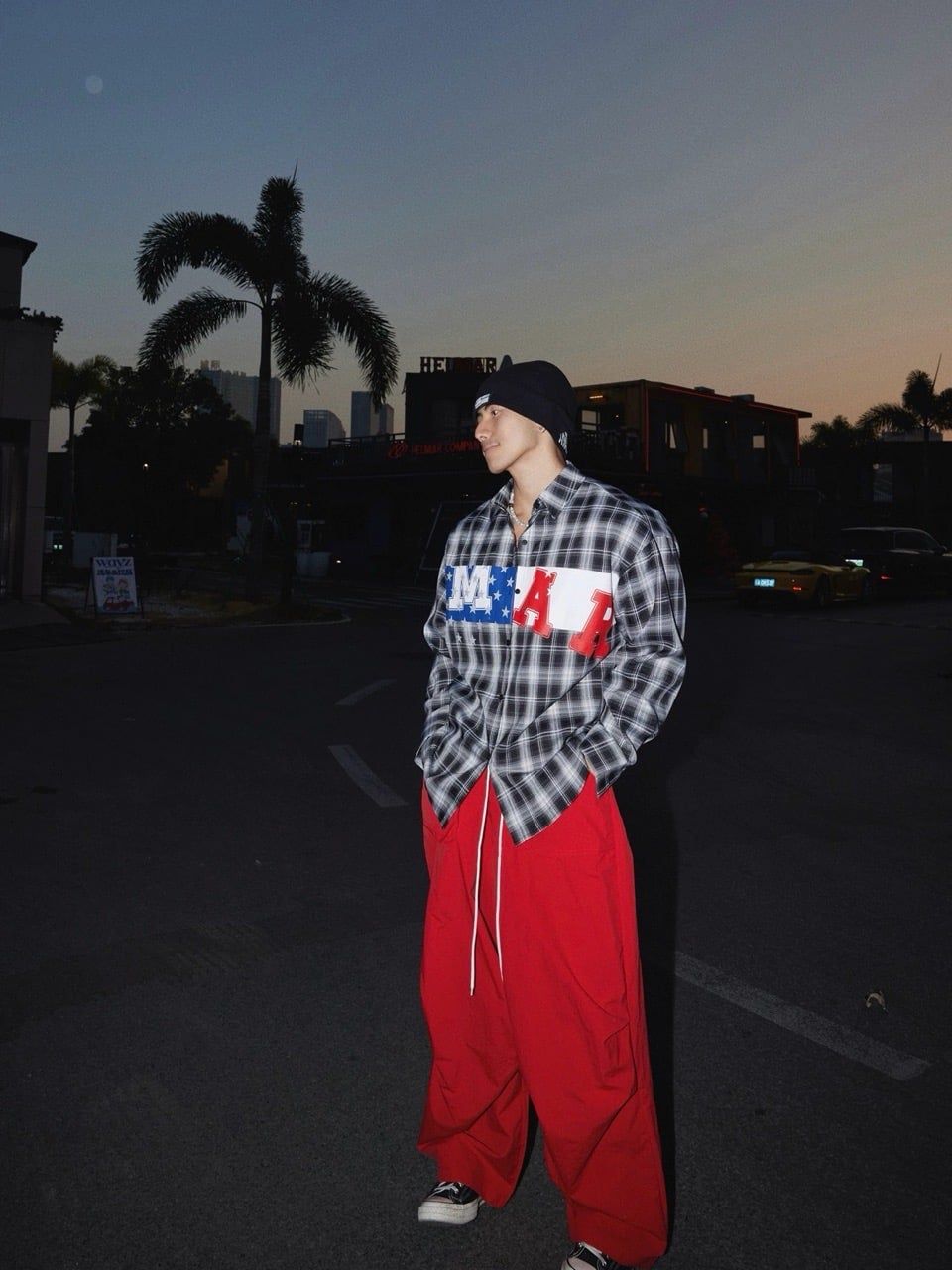  QUẦN SWEATPANT 285 ĐỎ 