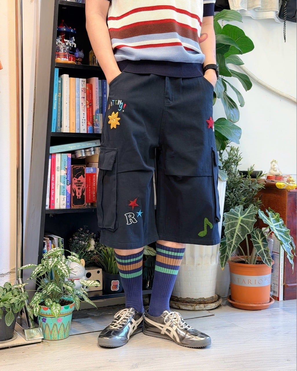  QUẦN LỬNG 3257 XANH ĐEN 