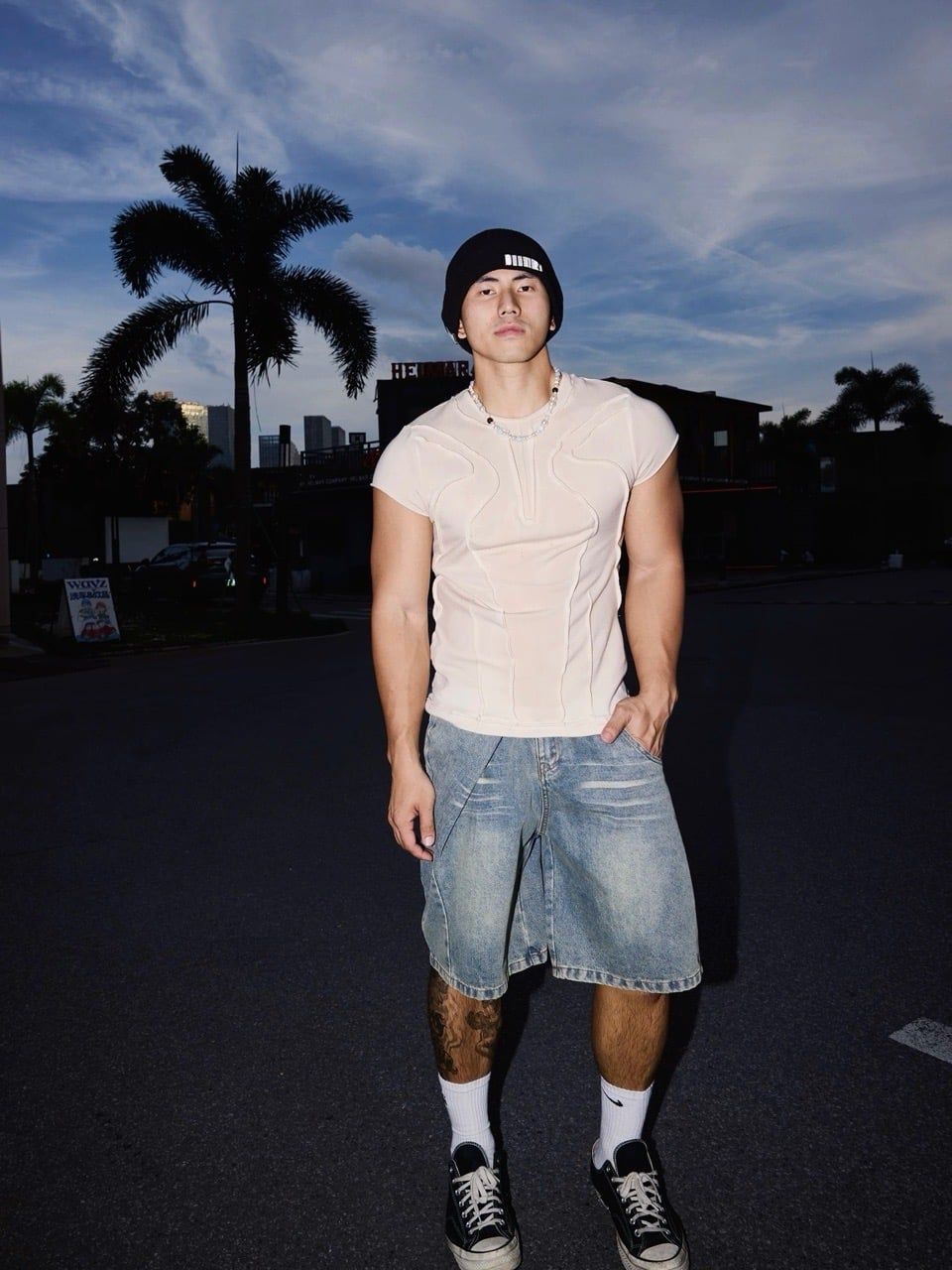  QUẦN SHORT JEAN 101 XANH 