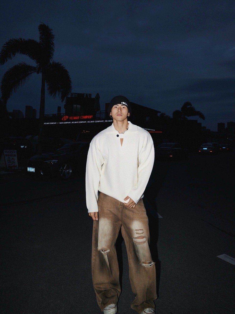  SWEATER 6931 RICE WHITE 