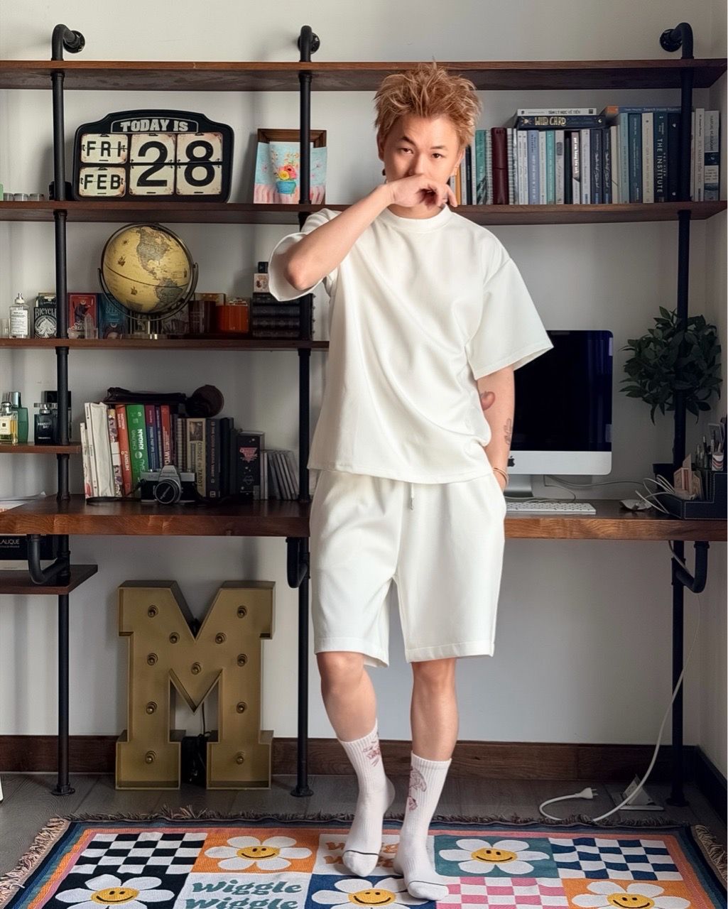  QUẦN SHORT 26007 TRẮNG 