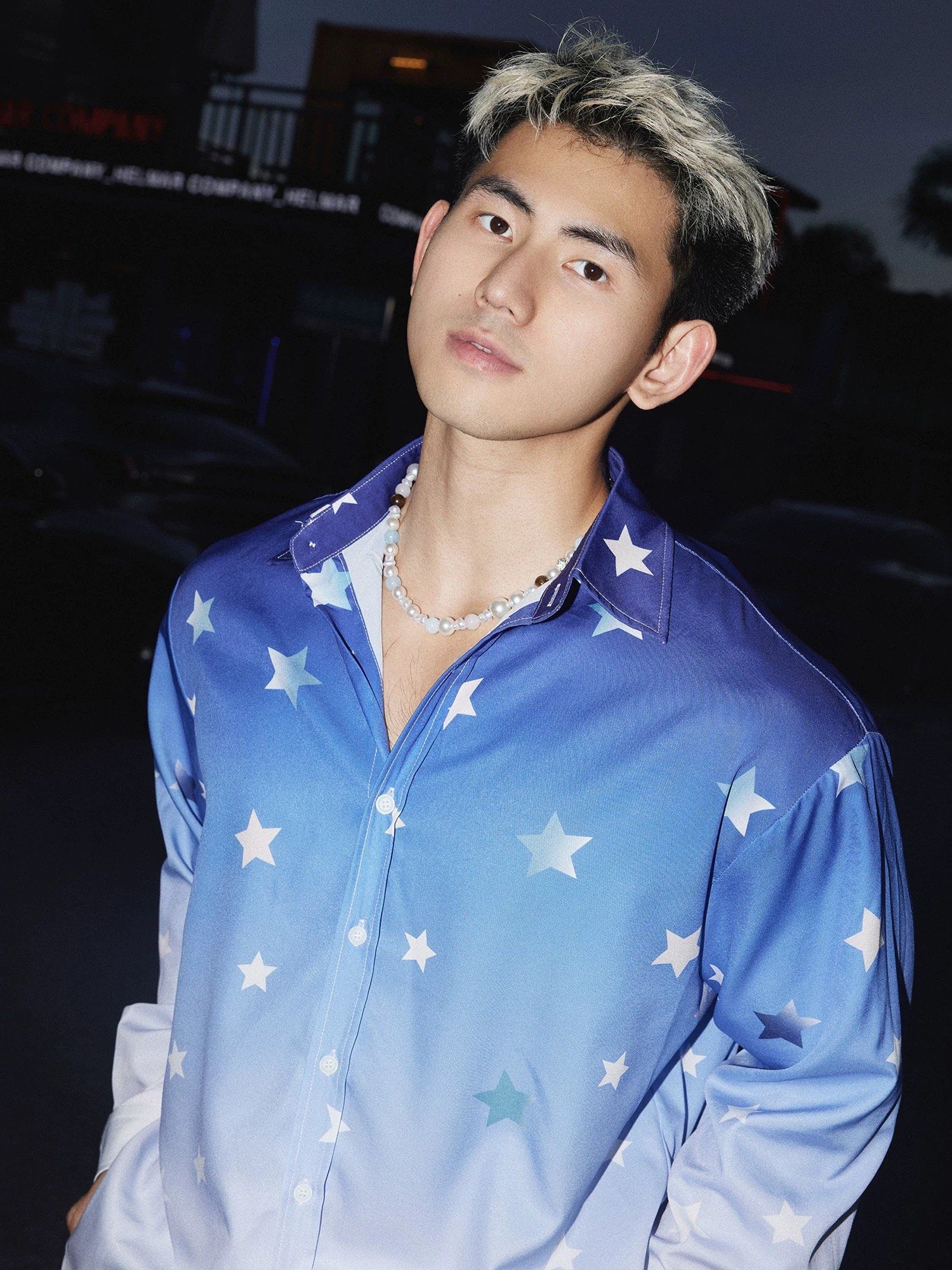  SHIRT 0380 OMBRE BLUE 