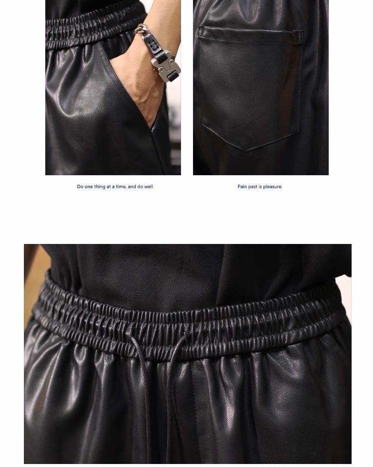  QUẦN SHORT DA 2639 ĐEN 