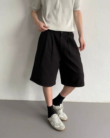  QUẦN SHORT 13814 ĐEN 