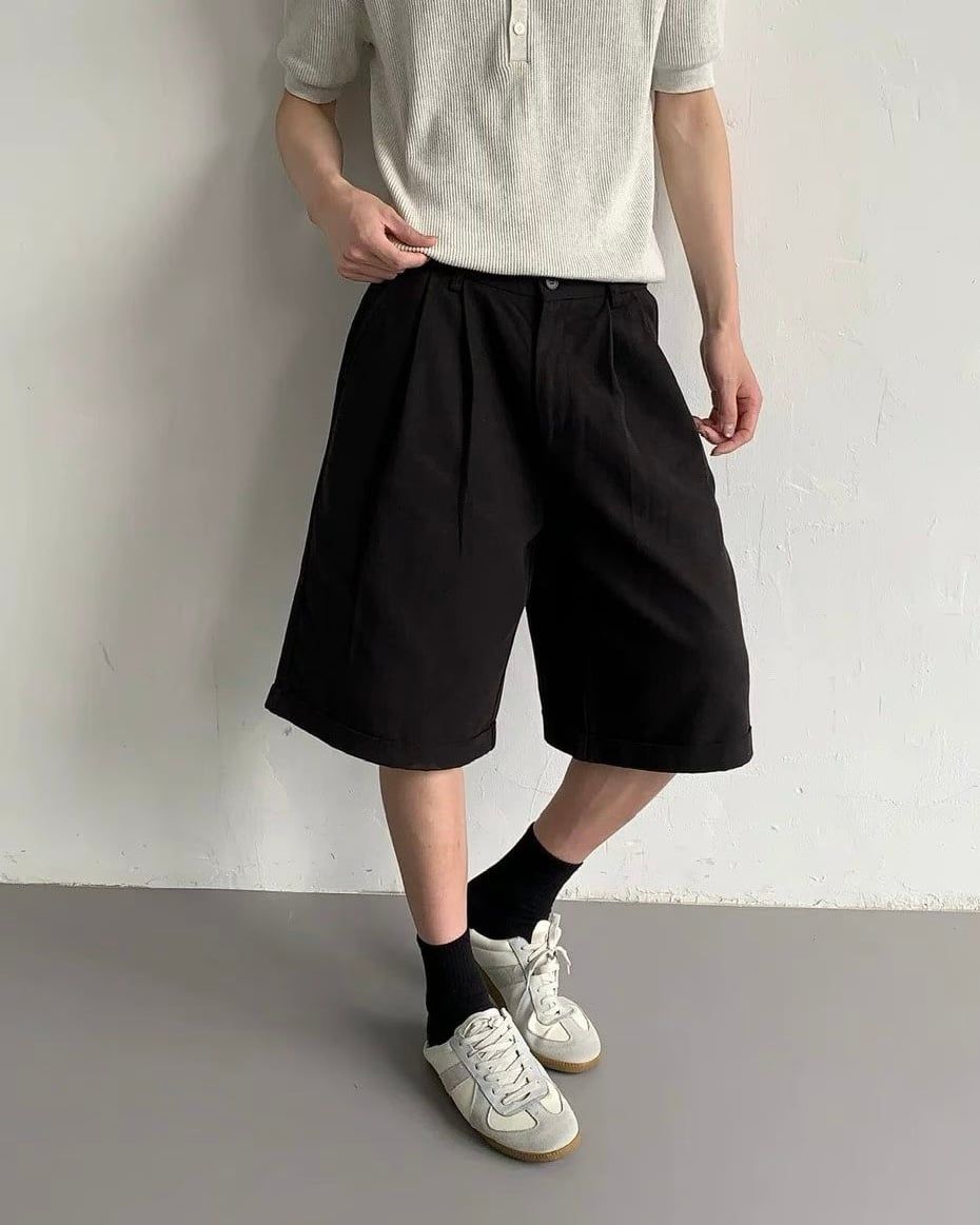  QUẦN SHORT 13814 ĐEN 